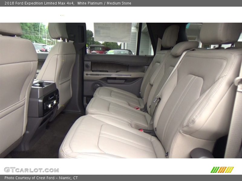 White Platinum / Medium Stone 2018 Ford Expedition Limited Max 4x4
