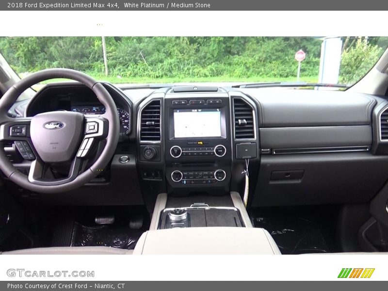 White Platinum / Medium Stone 2018 Ford Expedition Limited Max 4x4