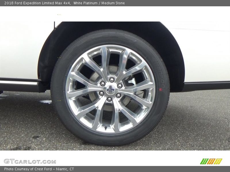 White Platinum / Medium Stone 2018 Ford Expedition Limited Max 4x4
