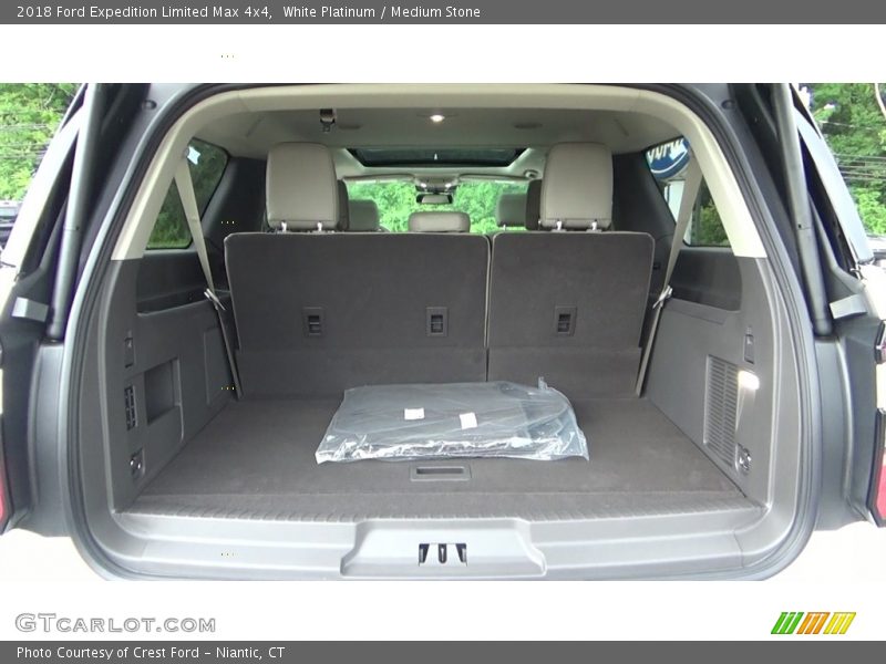 White Platinum / Medium Stone 2018 Ford Expedition Limited Max 4x4