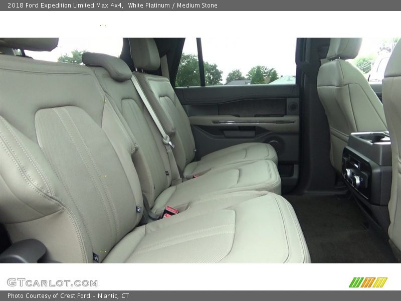 White Platinum / Medium Stone 2018 Ford Expedition Limited Max 4x4