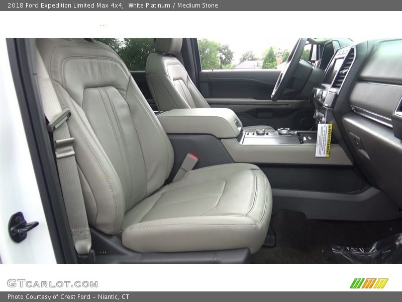 White Platinum / Medium Stone 2018 Ford Expedition Limited Max 4x4