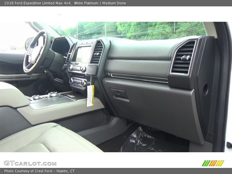 White Platinum / Medium Stone 2018 Ford Expedition Limited Max 4x4