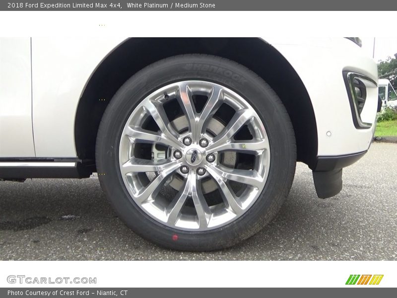 White Platinum / Medium Stone 2018 Ford Expedition Limited Max 4x4