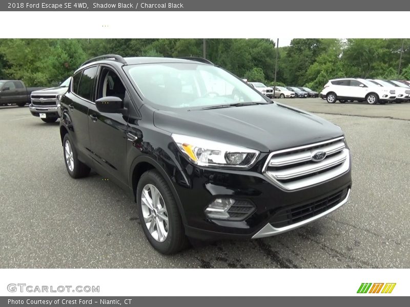 Shadow Black / Charcoal Black 2018 Ford Escape SE 4WD