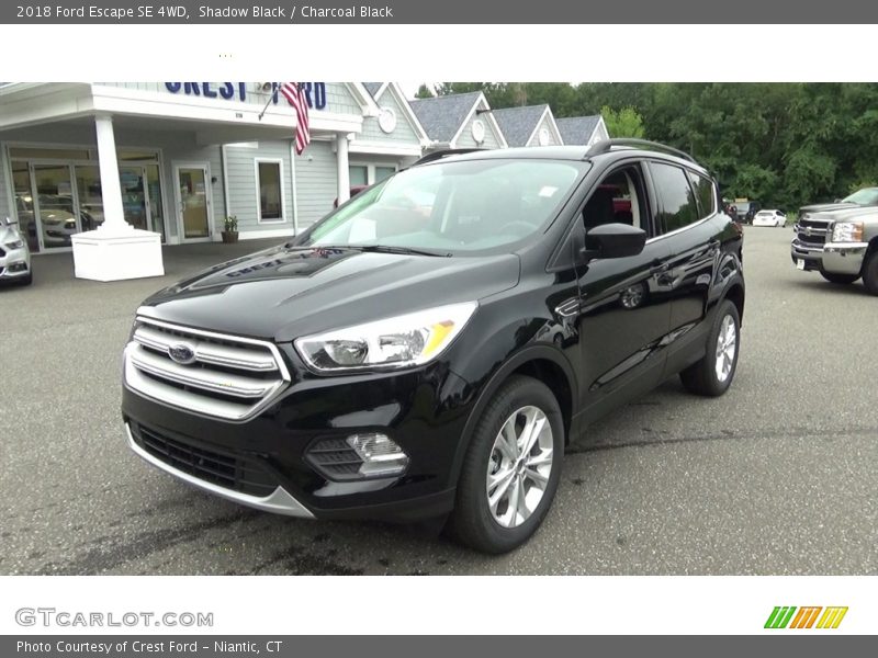 Shadow Black / Charcoal Black 2018 Ford Escape SE 4WD