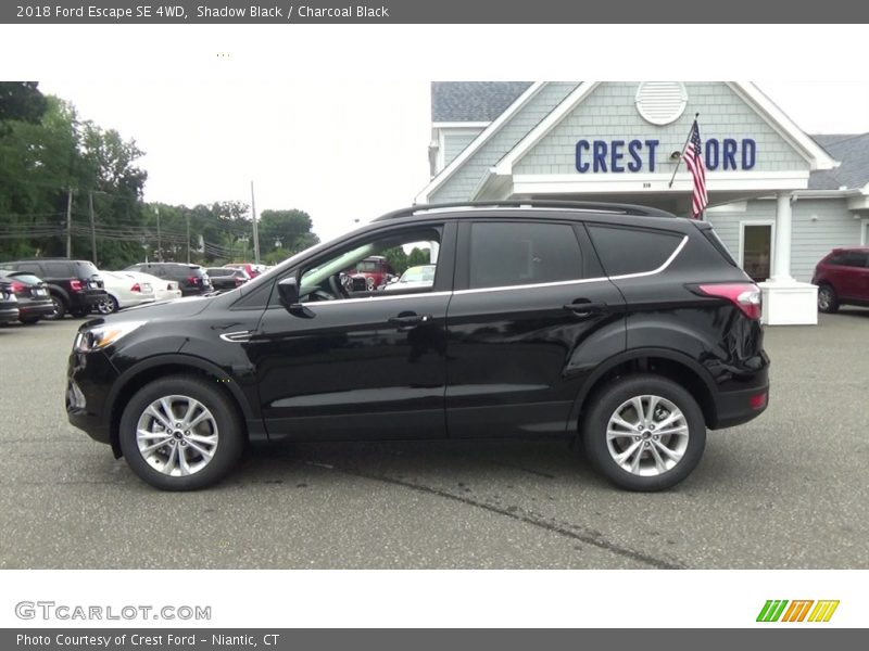 Shadow Black / Charcoal Black 2018 Ford Escape SE 4WD