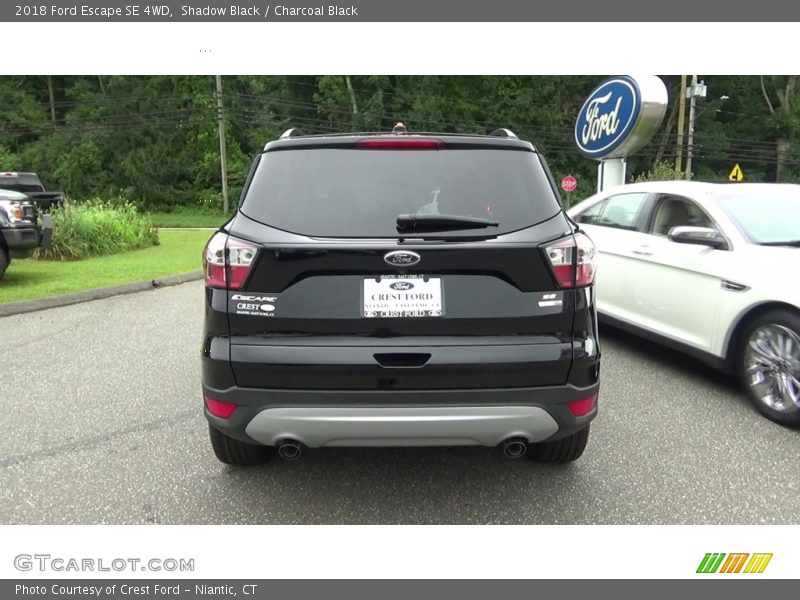 Shadow Black / Charcoal Black 2018 Ford Escape SE 4WD