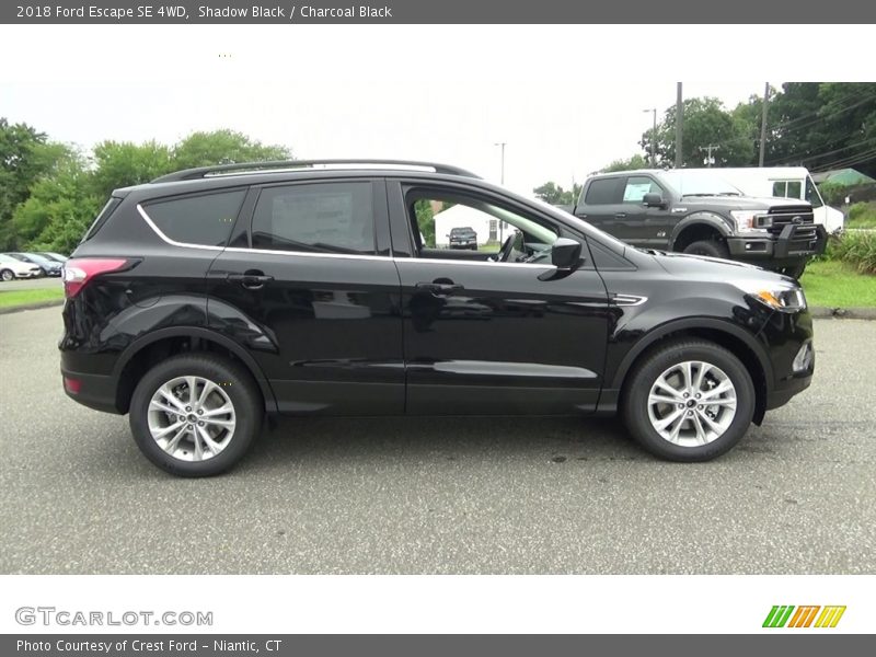 Shadow Black / Charcoal Black 2018 Ford Escape SE 4WD