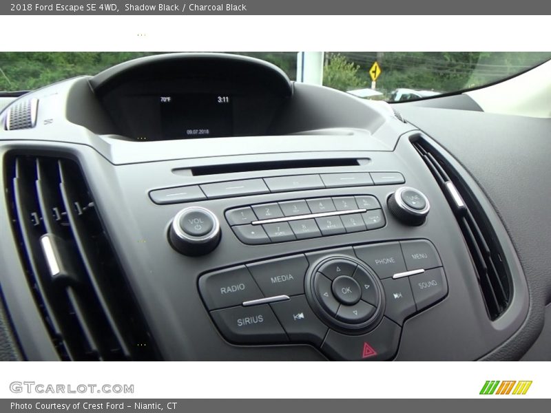 Shadow Black / Charcoal Black 2018 Ford Escape SE 4WD