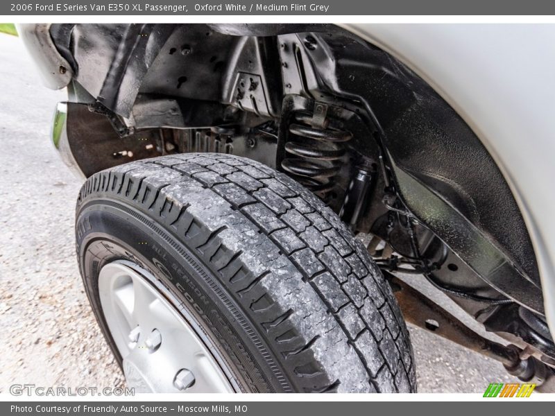 Oxford White / Medium Flint Grey 2006 Ford E Series Van E350 XL Passenger