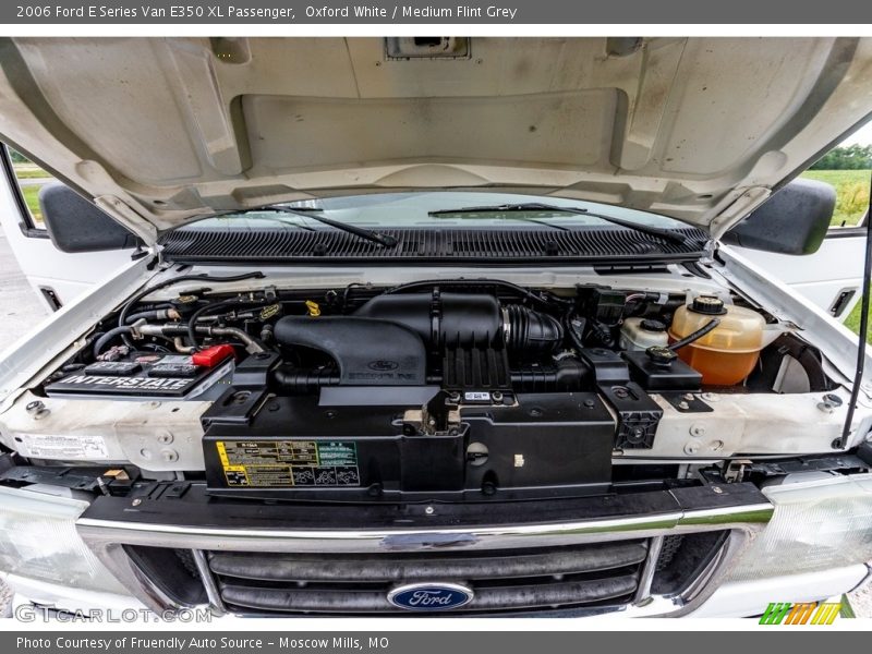 Oxford White / Medium Flint Grey 2006 Ford E Series Van E350 XL Passenger