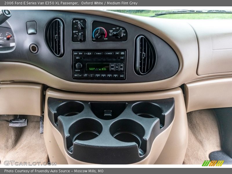 Oxford White / Medium Flint Grey 2006 Ford E Series Van E350 XL Passenger