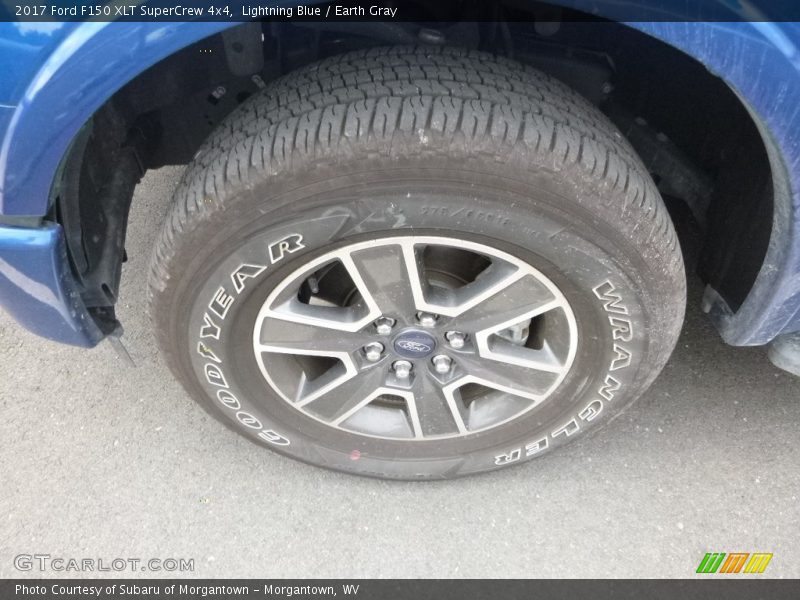 Lightning Blue / Earth Gray 2017 Ford F150 XLT SuperCrew 4x4