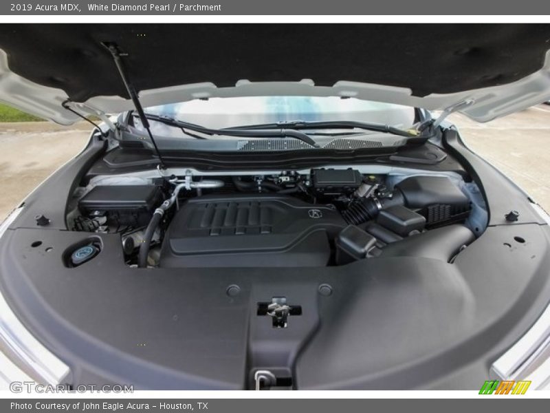 White Diamond Pearl / Parchment 2019 Acura MDX