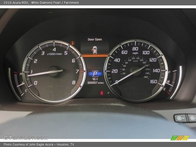White Diamond Pearl / Parchment 2019 Acura MDX