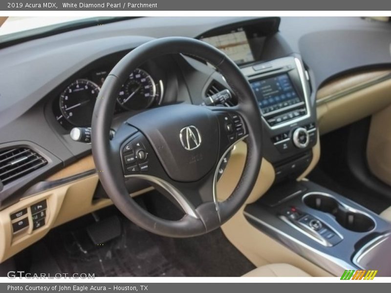 White Diamond Pearl / Parchment 2019 Acura MDX