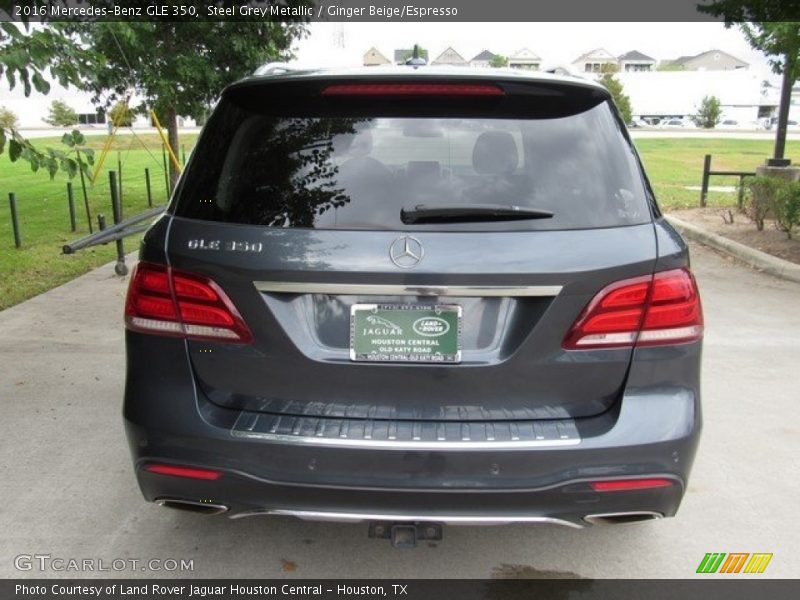 Steel Grey Metallic / Ginger Beige/Espresso 2016 Mercedes-Benz GLE 350