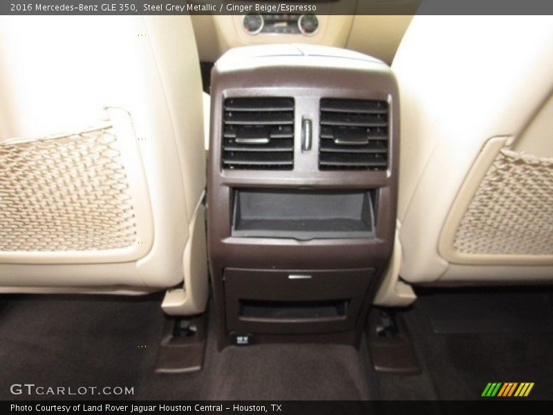 Steel Grey Metallic / Ginger Beige/Espresso 2016 Mercedes-Benz GLE 350