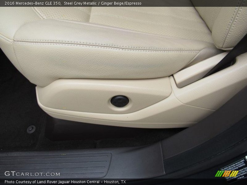 Steel Grey Metallic / Ginger Beige/Espresso 2016 Mercedes-Benz GLE 350