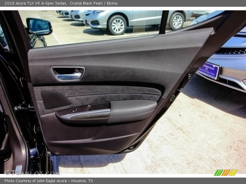 Crystal Black Pearl / Ebony 2019 Acura TLX V6 A-Spec Sedan