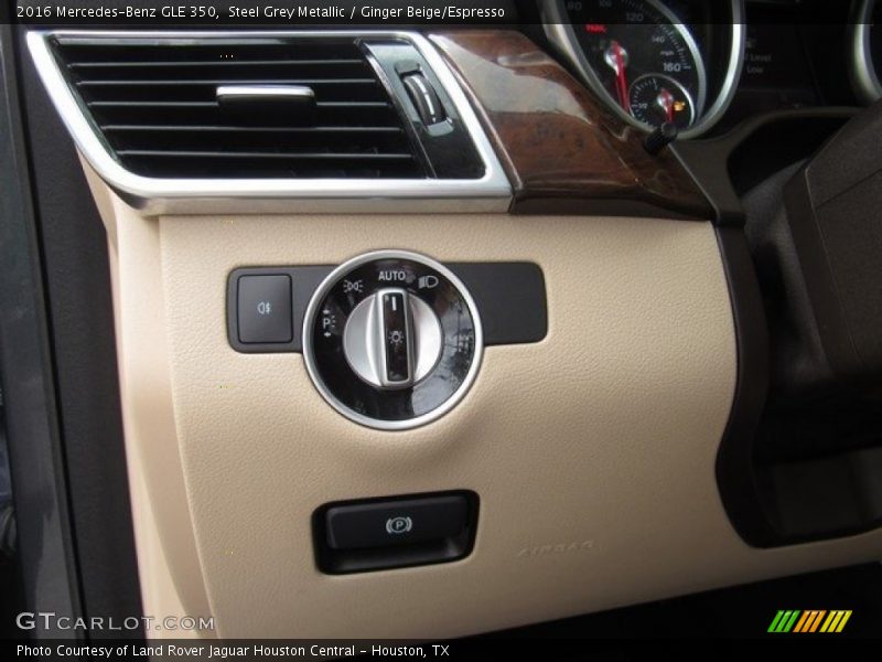 Steel Grey Metallic / Ginger Beige/Espresso 2016 Mercedes-Benz GLE 350
