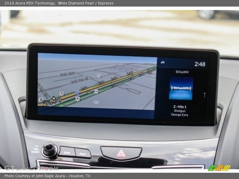 Navigation of 2019 RDX Technology