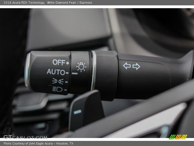 Controls of 2019 RDX Technology