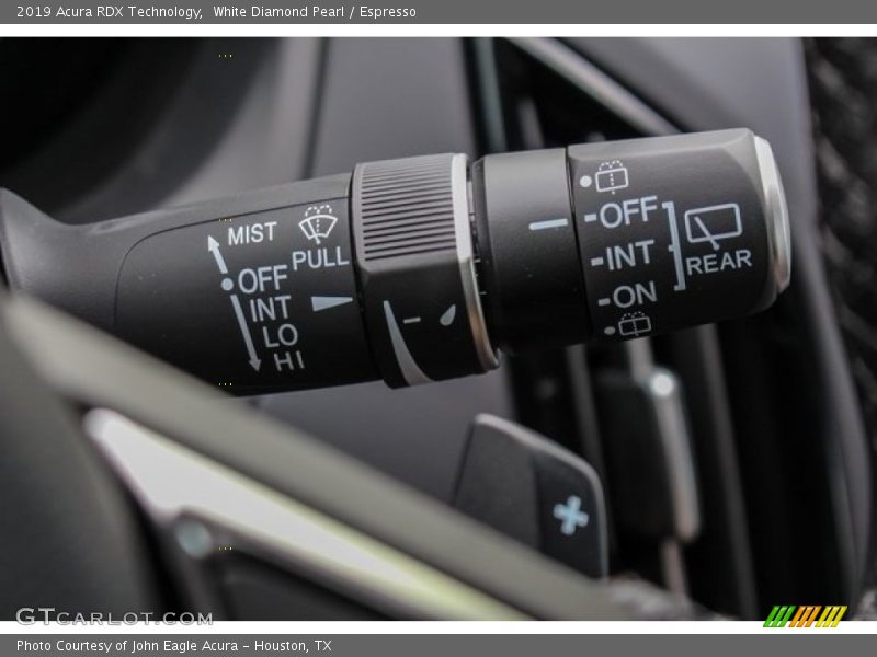 Controls of 2019 RDX Technology