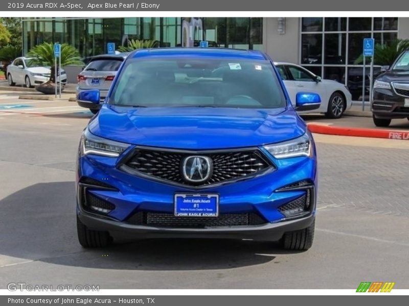 Apex Blue Pearl / Ebony 2019 Acura RDX A-Spec