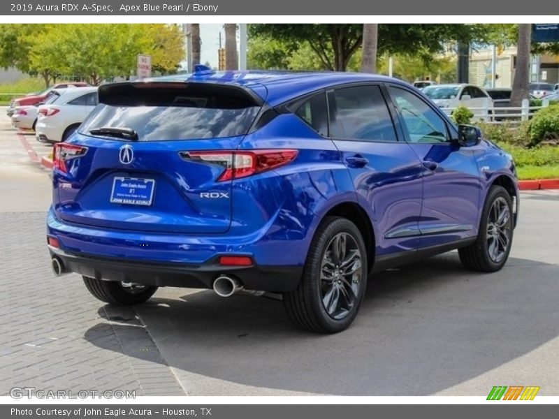 Apex Blue Pearl / Ebony 2019 Acura RDX A-Spec