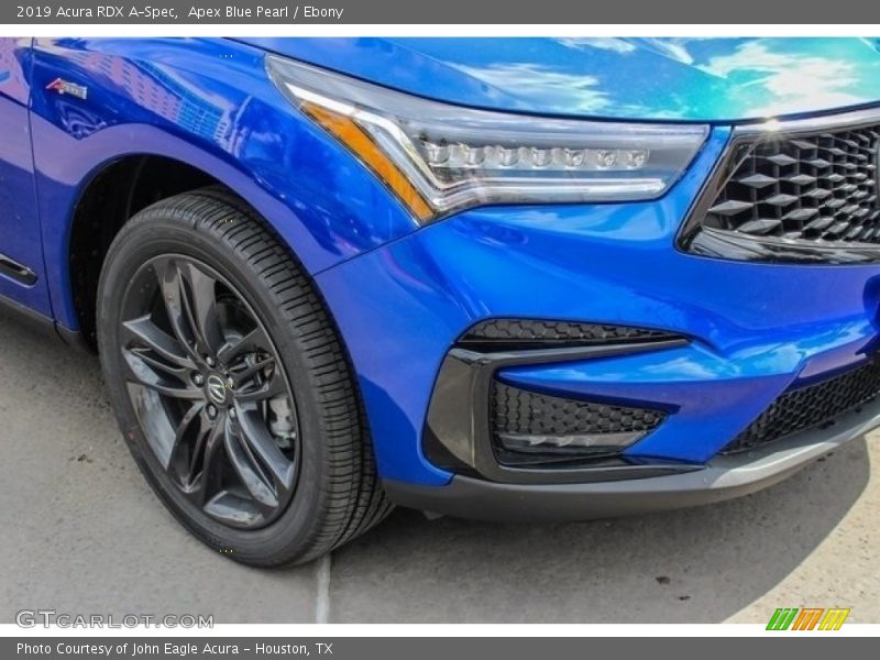 Apex Blue Pearl / Ebony 2019 Acura RDX A-Spec