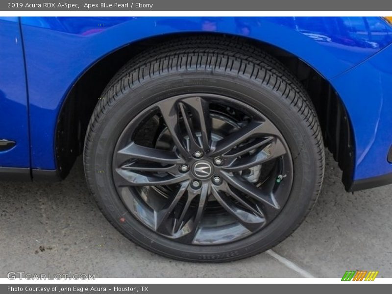 Apex Blue Pearl / Ebony 2019 Acura RDX A-Spec