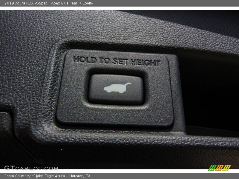 Apex Blue Pearl / Ebony 2019 Acura RDX A-Spec