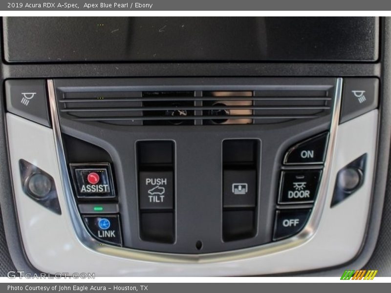 Apex Blue Pearl / Ebony 2019 Acura RDX A-Spec