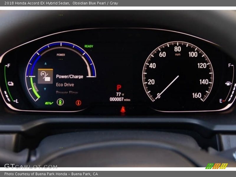  2018 Accord EX Hybrid Sedan EX Hybrid Sedan Gauges