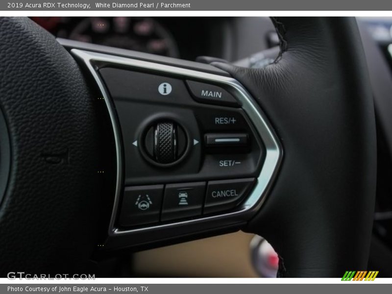 White Diamond Pearl / Parchment 2019 Acura RDX Technology