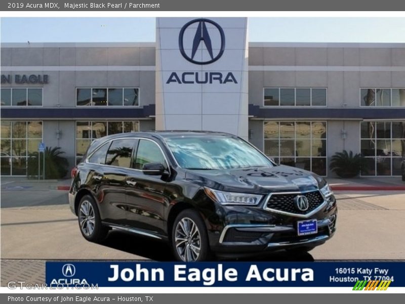 Majestic Black Pearl / Parchment 2019 Acura MDX