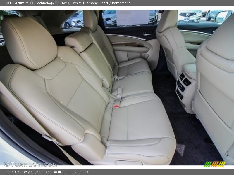 Rear Seat of 2019 MDX Technology SH-AWD