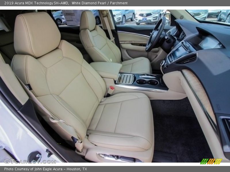 Front Seat of 2019 MDX Technology SH-AWD