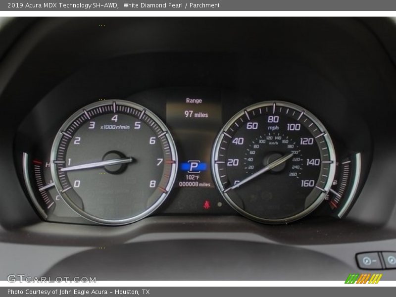  2019 MDX Technology SH-AWD Technology SH-AWD Gauges