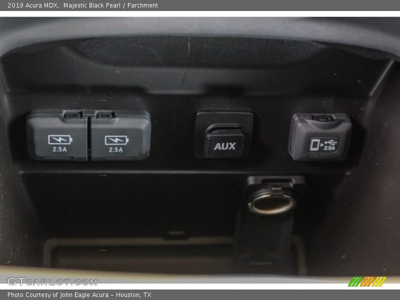 Majestic Black Pearl / Parchment 2019 Acura MDX