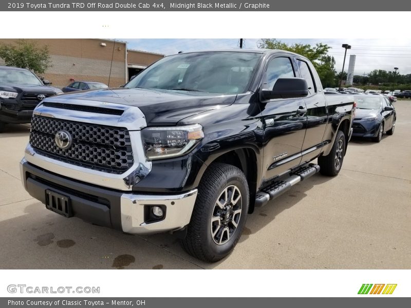 Midnight Black Metallic / Graphite 2019 Toyota Tundra TRD Off Road Double Cab 4x4