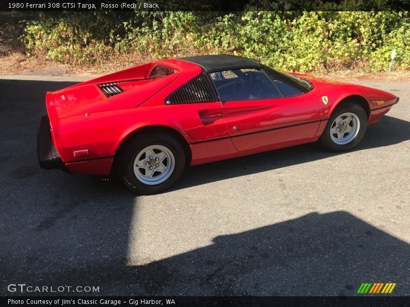 Rosso (Red) / Black 1980 Ferrari 308 GTSi Targa