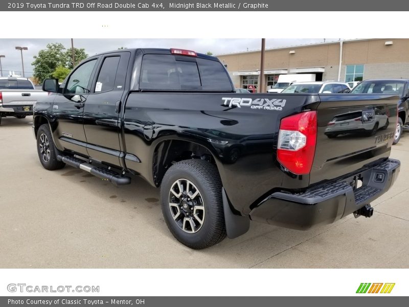 Midnight Black Metallic / Graphite 2019 Toyota Tundra TRD Off Road Double Cab 4x4