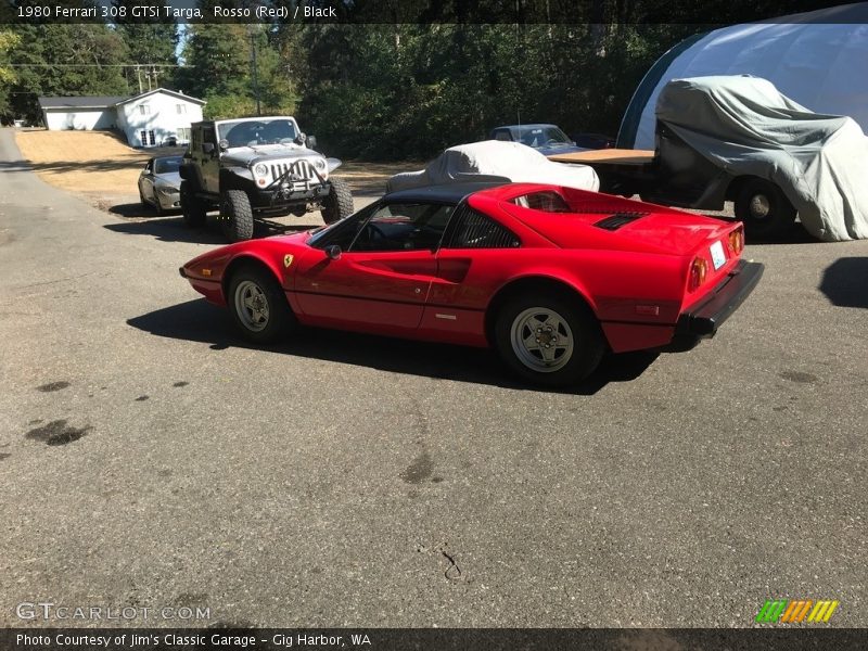 Rosso (Red) / Black 1980 Ferrari 308 GTSi Targa