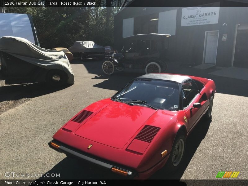 Rosso (Red) / Black 1980 Ferrari 308 GTSi Targa