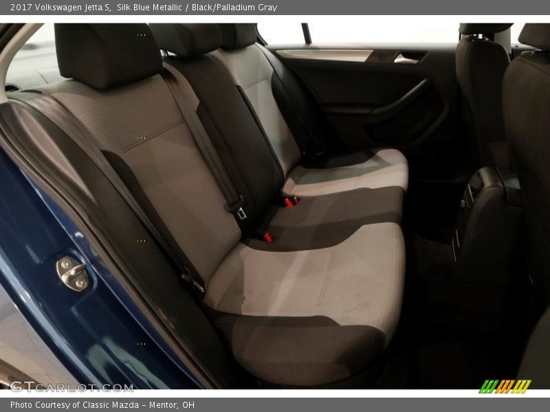 Silk Blue Metallic / Black/Palladium Gray 2017 Volkswagen Jetta S