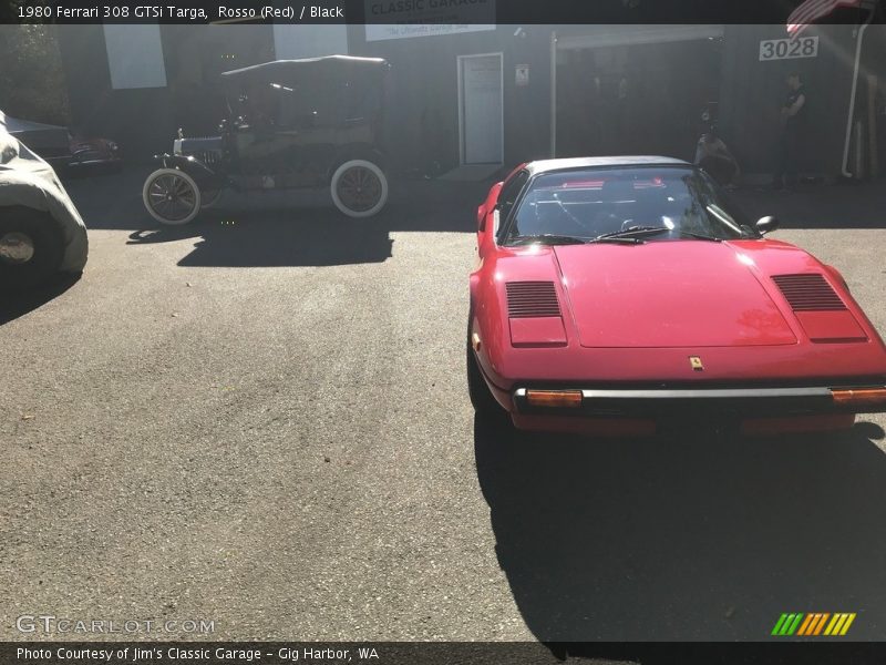 Rosso (Red) / Black 1980 Ferrari 308 GTSi Targa