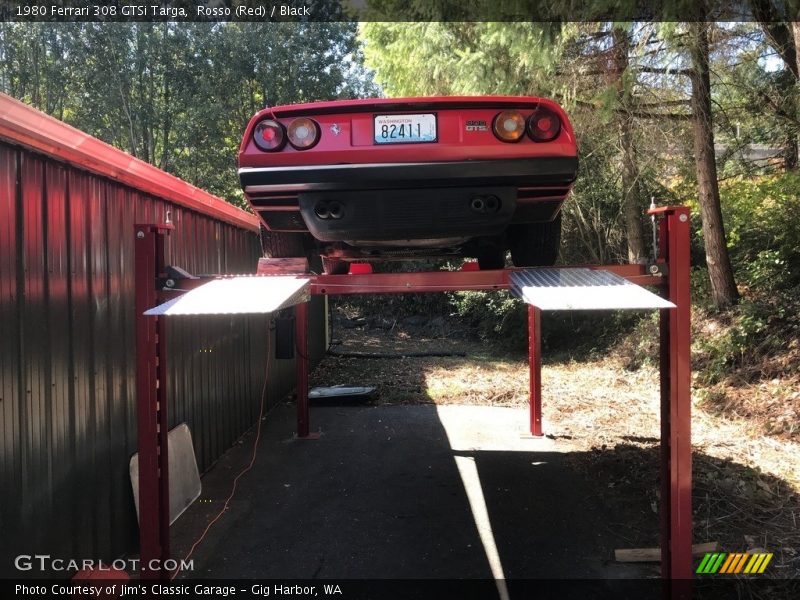 Rosso (Red) / Black 1980 Ferrari 308 GTSi Targa